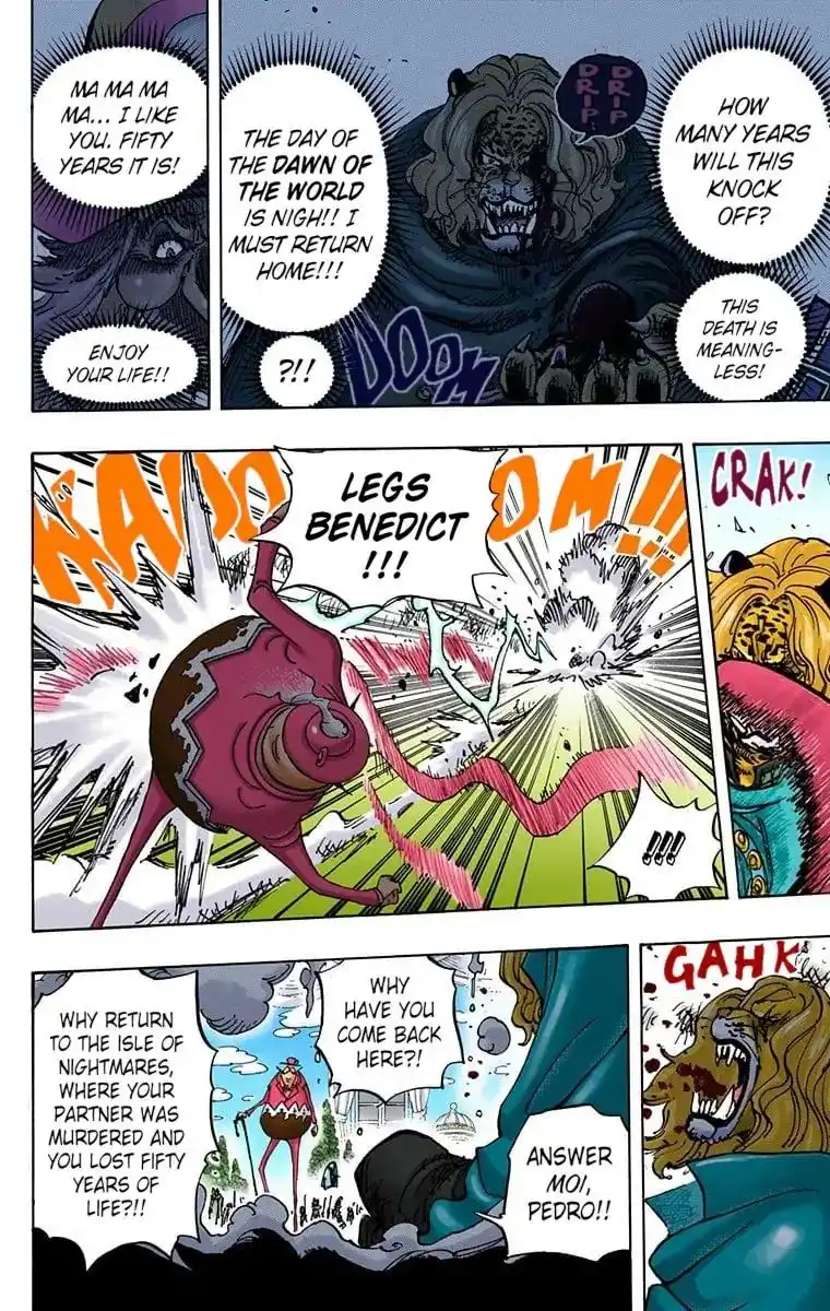 One Piece - Digital Colored Comics Chapter 850 10